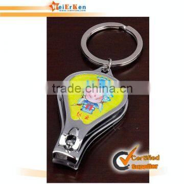 Fashion cheap bulk bottle opener key chain