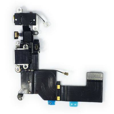 ORG USB Port Charger Dock Connector For iPhone 5s Mic Charging Flex Cable Replacement Parts