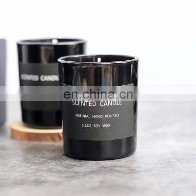 Free Sample Wedding Birthday Glass Jar Custom Aromatherapy Luxury Fragrance Scented Candle