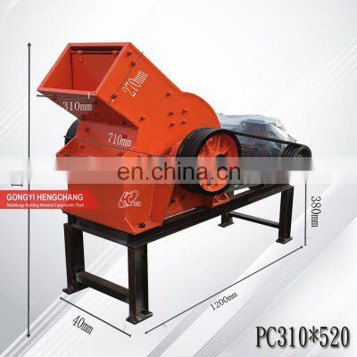 Hot Sale Mobile Rock Crushing Hammer Crusher Pc600*400 Btma Hammer Mill Crusher for Gold Mining / Stone / Grinder