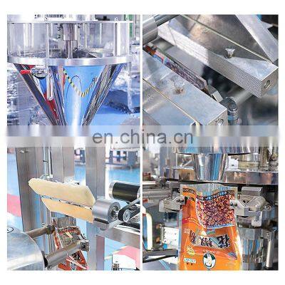 Factory Price Doypack Filling Packaging Spices Flour Dry Milk Powder Premade Bag Pouch Packing Machine photo-4