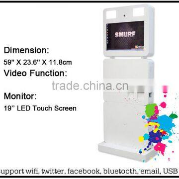 Popular Portable Touch Screen Advertising Photo Booth photo-3