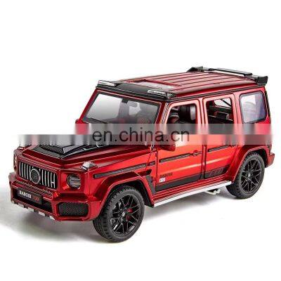 1:18 diecast alloy TOY CAR off-road vehicle model pull back toy BRABOS 700 SUV