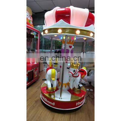 Wholesale amusement park kids luxury mini merry go round carousel ride price