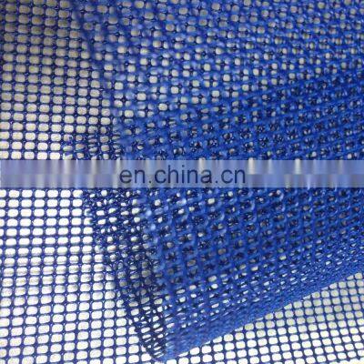 9*9 Toiles de mailles en tissu PVC enduit, bâches de protection solaire noires pour clôtures, arrière-cours et travaux de construction photo-2