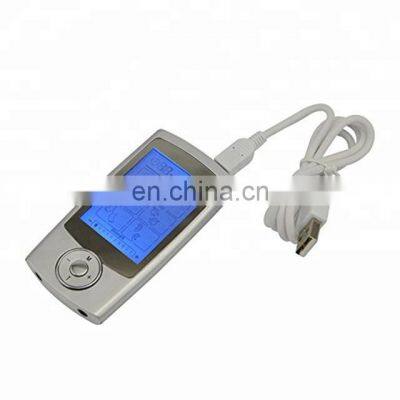 Pain Relief Purpose Portable Mini Electronic Pulse Electric Massager 16modes AB Channel Mini Ems Tens Unit photo-5