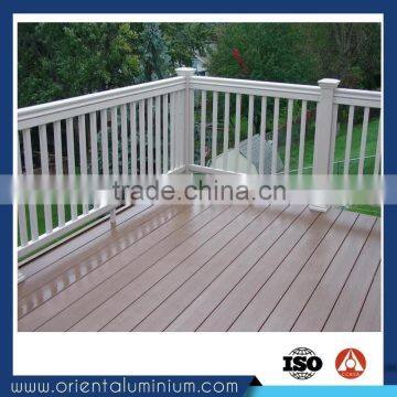 exterior deck railings aluminium