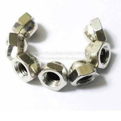 Galvanized Hexagon Lock Nut , Stainless Steel / Carbon Steel Domed Cap Nut photo-3