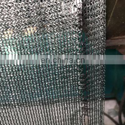 80gsm, 50% de tasa de sombreado, tela de color verde oscuro de material hdpe con protección UV de la red de sombra solar photo-5