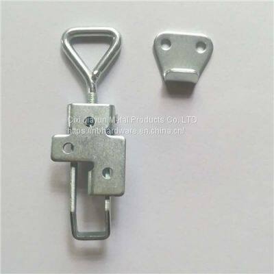 Zine Plated Toggle Catch Lock Trailer Adjustable Self-Locking Buckle Cabinet Box Lock Clamp Hasp Draw Latches photo-3