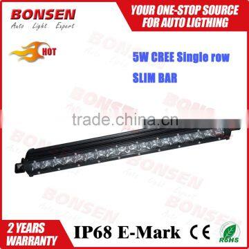 Auto Led Boat Lights 30W Slim 6000K ac Waterproof Led Light Bar From China Factory photo-3