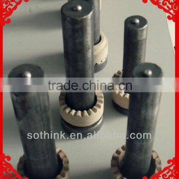 Weld studs ceramic ferrule in structure building