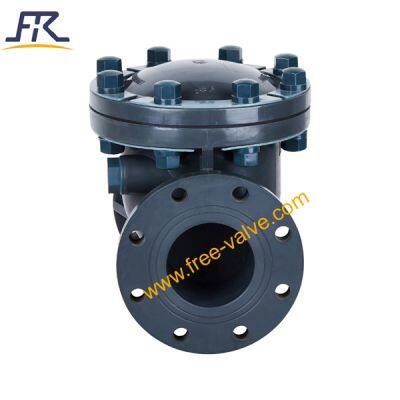 UPVC Utility Swing Check Valve With Flange End
