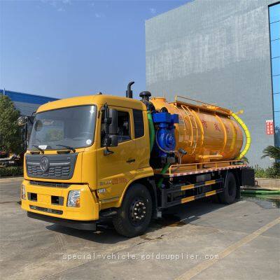 Dongfeng 15 cubic meter Sewage suction truck