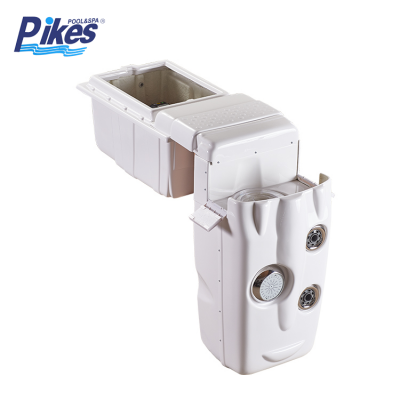 Pikes Wall-mounted Filter Swimming Pool Filtration System Flow Rate 25 cubic meters per hour