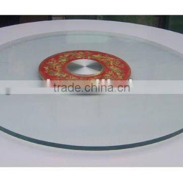 10mm clear blue black bronze tempered glass panel for dinning table/coffee table/lazy susan turntable