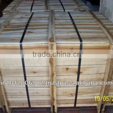 Gherkins in Wooden Bins