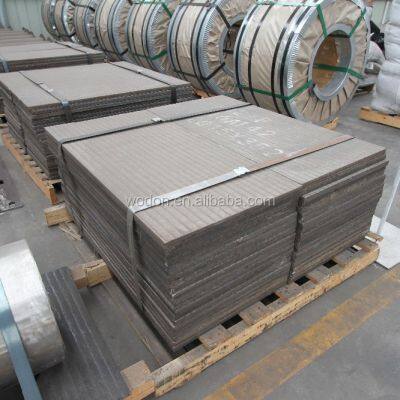 Wodon A36 Steel Plate Super Wear-Resistant Chromium Carbide Overlay Coil Type Cutting Processing Services Meeting ANSI BS