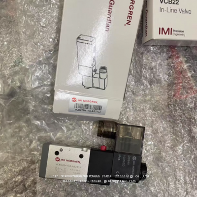 VCB22B417A-AB213J, Norgren, Pilot Operated Solenoid Valve, G1/4' Thread, 24DC