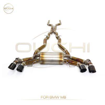 Exhaust Titanium Catback for BMW M8/ X3M X4M F97 F98/ X3M X4M F97 F98 Lci/ X5 X6 M60i Electronic Valve High-performance Automotive Exhaust Parts photo-1