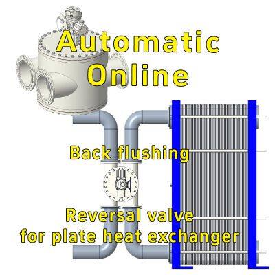 Near-Zero Pressure Loss Backflushing Valve for PHE Systems