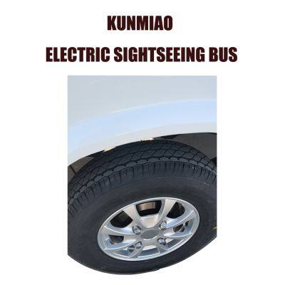 Kunmiao 4000W Electric Bus High Quality Electric Sightseeing Bus Without Door photo-5