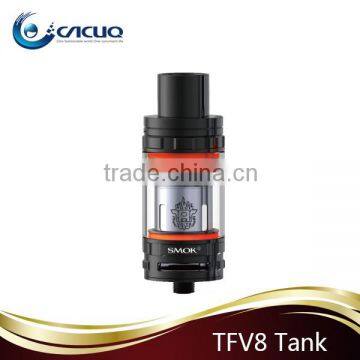 2016 Stock Offer 100% Original Smok TFV8 6.0 ml TFV8, Smok TFV8 Tank Tank /Black/Silver