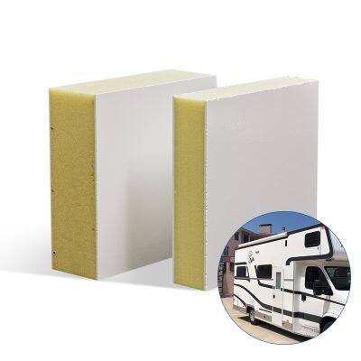 FRP-Paneele, XPS, PP, PU, RV, VAN, Kühltransporter, Wärmedämmung, Schlagfestigkeit, Schweißen, Biegen, Bau, FRP-Panel