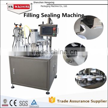 Aluminium-PE tube use tube filling sealing machine with wonderful look