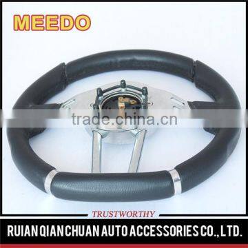 Good Quality 350MM Leather pu Pvc Car Steering Wheel