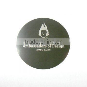 Name & logo metal plate