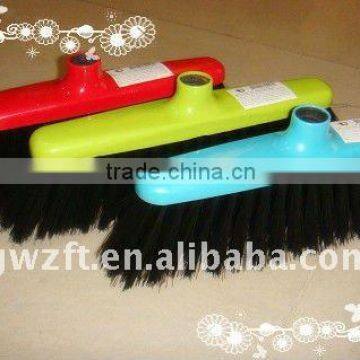 Plastic broom(with barcod label)