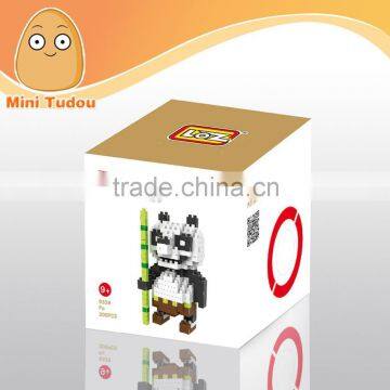 LOZ Diamond Blocks Cartoon Figure Blocks Present for Kids