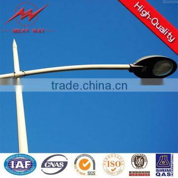 dual outreach 8m painting decorative outdoor lighting poles factory