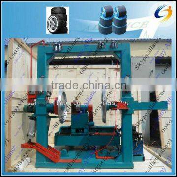 High profile rubber tire and wheels processing machinery