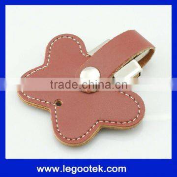 wholesale leather oem logo usb pen drive