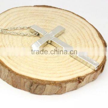 Wholesale Jewelry Silver Alloy Men Women Cross Necklace photo-4