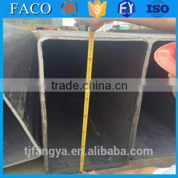 Tianjin square rectangular pipe ! steel channel structural rhs steel tube/steel tubes with holes