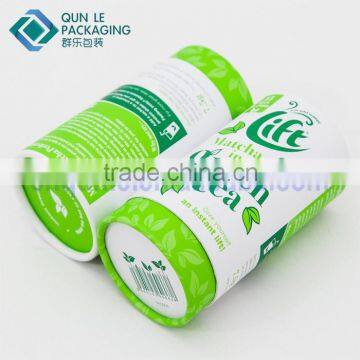 Empty Color Box Printing Cardboard Round Box for Tea
