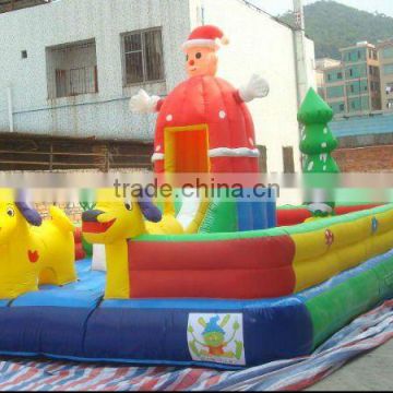 outdoor and indoor inflatable mini playground in discount