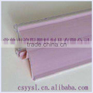 pvc plastic price tag holder