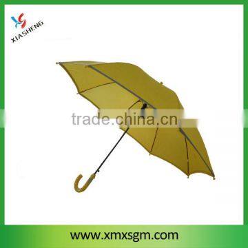 Yellow Colour Straight Umbrella