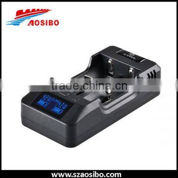 2016 High Quality XTAR VP2 2 Slot Digital Displays Intelligent Charging Battery Charger