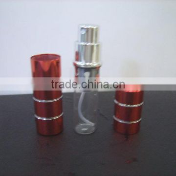 5ml glass perfume bottle,essential oil bottle,aluminum perfume atomizer bottle