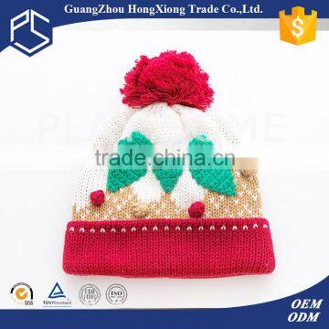 Cute fashion newborn hat hand free knitting pattern for babies