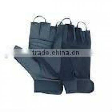 Leather weight lifting gloves/WB-BBG2309