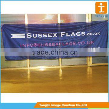 Quick turnaround custom polyester mesh banner