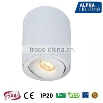 10W rotatable ceiling dimmable surface mounted led ceiling light , led ceiling light