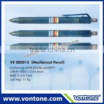 New style plastic recycled PET bottle mechanical pencil