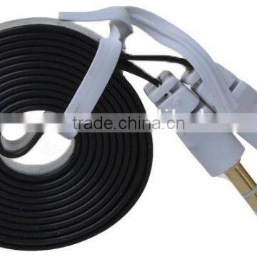 1meter car Aux braided audio cable